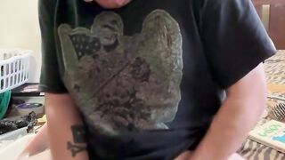 Spun out busting a nut