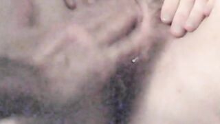SUPER MOIST CUNT REACHES CLIMAX JUST NOW WHEN THE CLITORIS'S TOUCHED. SUPER SEXUALLY EXCITED WIFE !!!