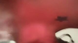 Large sex toy on closet door