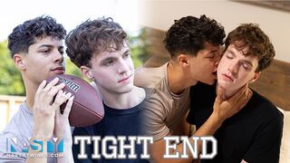 NastyTwinks - Taut End - Sexy Football Ramrod Jordan Haze falls in love with team boyfrend Jayden