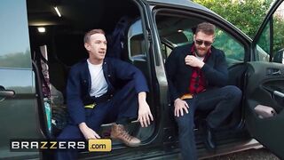 BRAZZERS - Lascivious Maya Rose’s Unexpected Drips Get Stuffed By Xander Corvus' & Danny D's Large Plumber Tools