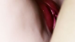 Pleasing moist gorgeous snatch close up drilled very hawt