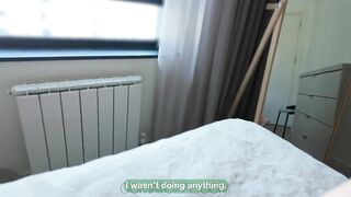 Step Sis will do everything to make me Delete this Vids