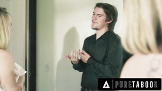 PURE TABOO Incel CAUGHT His Fresh Girlfriend Lilly Bell Getting DRILLED BY HIS STEPDAD!