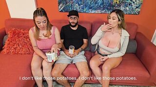 I screw my most good ally's spouse out of her knowing and that babe leaves the milk on my massive boobs