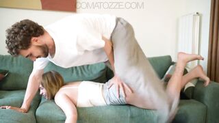 Step Sis just wanted to see TV, but this happened...