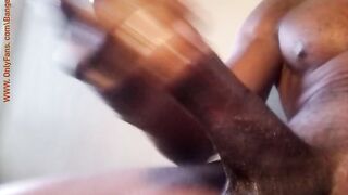 9' inch Uncut Firehose BBC????! Who cummin greater amount than me????? No body????! Giant cum load????????! CG+Pov????!