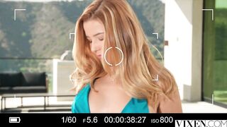 VIXEN Glamorous Natural Chick Agatha Vega Takes Each Inch Of Parker's Thick Rod