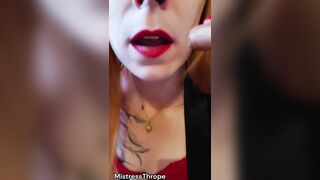 Small blond smokes a large chubby cigar smokin' fetish