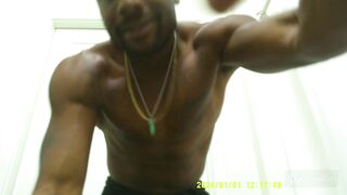 Hawt Massive Uncut BBC Teen Teasing In advance of Shower In 4K What U Think?????????