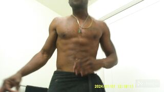 Hawt Massive Uncut BBC Teen Teasing In advance of Shower In 4K What U Think?????????