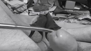 Urethra play and cum