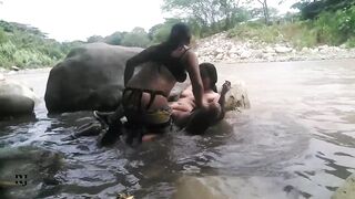 nos fuimos a coger en el rio parte two