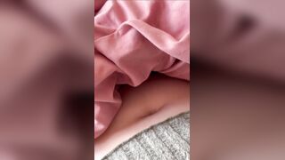 Climax, play, cleanup, boob disclose