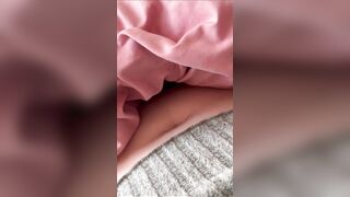 Climax, play, cleanup, boob disclose