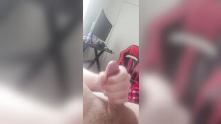 Solo Hunk Playing In Daybed