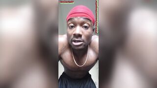 Nut Sack Stretch! (POV).????