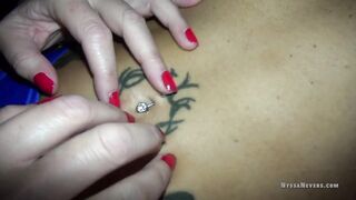 Stomach Button 69 with Adara Jordin And Nyssa Nevers