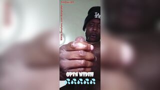 9' inch Uncut BBC????! Massive cum loads\showers CG+POV ???????? cumpilation #two????