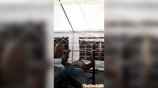 Hitting the weights! (Fetish)