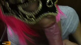 ti ricordi il mio primo movie porno in ascensore? pompino con sborrata in faccia! Jenny Pink