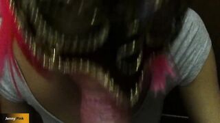 ti ricordi il mio primo movie porno in ascensore? pompino con sborrata in faccia! Jenny Pink