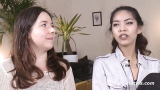 two deutsche Mädchen, two Dildos, 1 unglaublicher Shoot