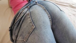 I Assist My Stepsister With Her Constricted Jeans