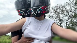 Picking up my much loved DIDI client out of a brassiere!