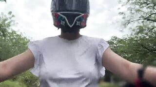 Picking up my much loved DIDI client out of a brassiere!