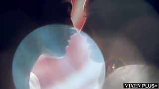 VIXENPLUS Nice-looking BFF's share Subrigid Shlong