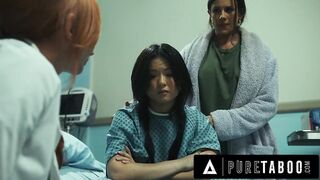 PURE TABOO Oriental Virgin Lulu Chu Gets ALIEN DONG DRAINED By Stepmom Penny Barber & Dr. Sophia Locke!