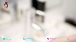 Morning routine, showering and body massage...