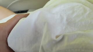 Stepsister getting Lewd and Wets Her Pants after a Ride