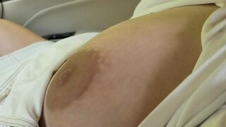 Stepsister getting Lewd and Wets Her Pants after a Ride