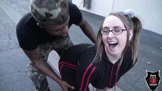 Excited Student Rome Major Pounds Hot Teacher Andi Ray!