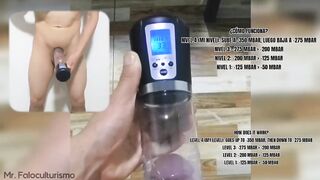 How to use a vacuum pump to increase knob size?