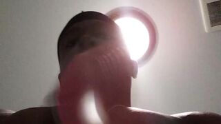 Open wide! 9" Thick Uncut BBC (three-D)+(POV)+(Cumshots)