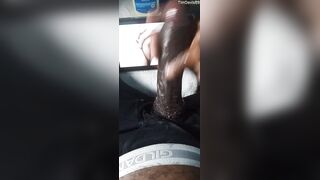 (POV)Chocking my Rooster????-(Crystal Craving????)-Video#1????