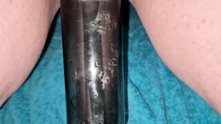 Pissing in a schlong pump