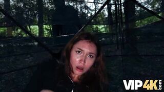 VIP4K. Super lascivious playgirl didn't know which knob to select