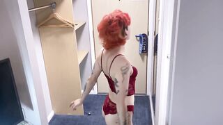 Cute trans bitch likes hotel enjoyment