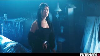 Supernatural Transsexual Sex - Unmerciful Spirit Possesses Oriental Playgirl And Makes Cute Golden-haired Gal Fellatio