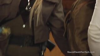 Hawt Lesbo Serf Enjoys In Enjoyment And Torture With Mistresse