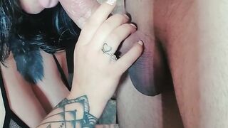 POMPINO CON SCHIZZO IN FACCIA POI LECCO