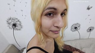 Boyfriend bangs me hard anal after work