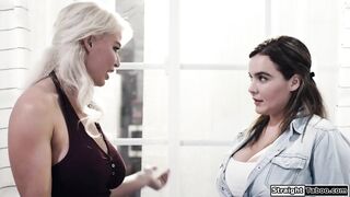 Wife London River and her spouse called up housekeeper Natasha Worthy not just for chores but for enjoyment where they bang her during the time that shes doing her job