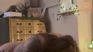 TABOO step-Mamma grinds her large clitoris all over stepson's face - (Custom content)