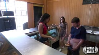 Reality Kings - 2 nasty teens share a hotdog