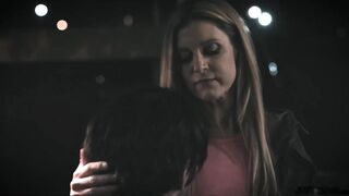 This movie scene is recorded on a trailer park. Tommy eye balls a sexy mother I'd like to fuck blond on the park, and basically calls her out. And this babe willingly drops pants.